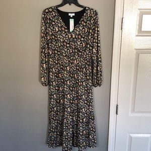 AVLN studio, XS, NWT, Floral prairie dress
